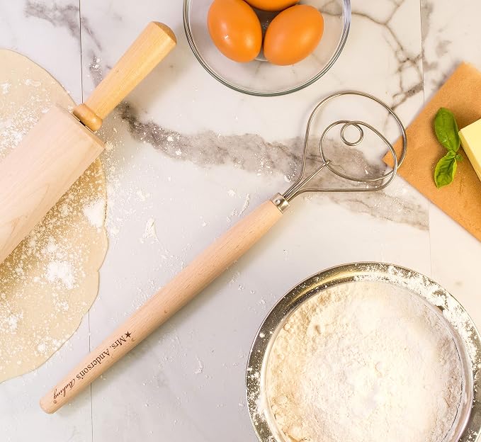 Mrs. Anderson's Baking Dough Whisk 18/8 Stainless Steel Blade - Image 3