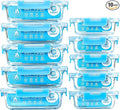C CREST Glass Meal Prep Containers, Glass Food Storage Containers by CCREST