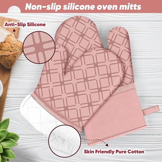 Oven Mitts and Pot Holders Set - Image 3