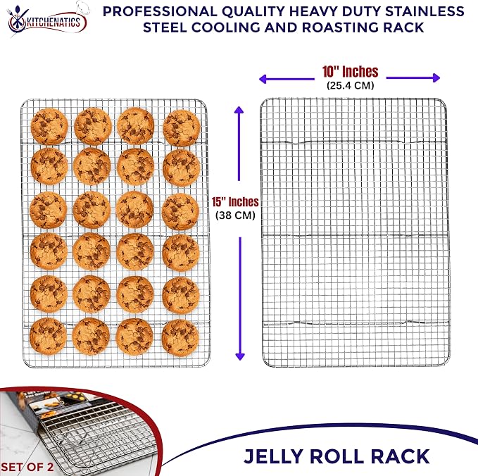 KITCHENATICS Jelly Roll Cooling Racks - Image 7