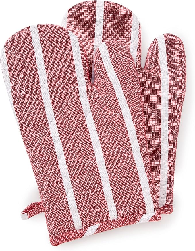 Encasa XO Long 12"x7" Oven Microwave Hand Gloves Mitts - Image 2