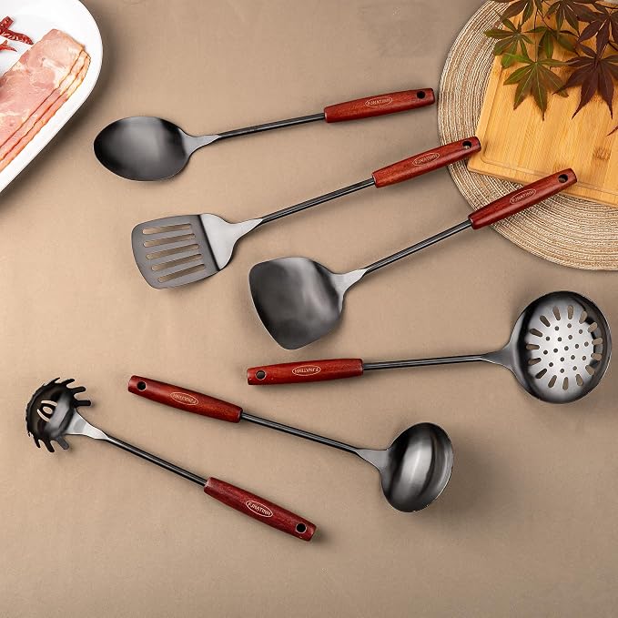 FJNATINH 304 Stainless Steel Kitchen Utensil Sets - Image 3