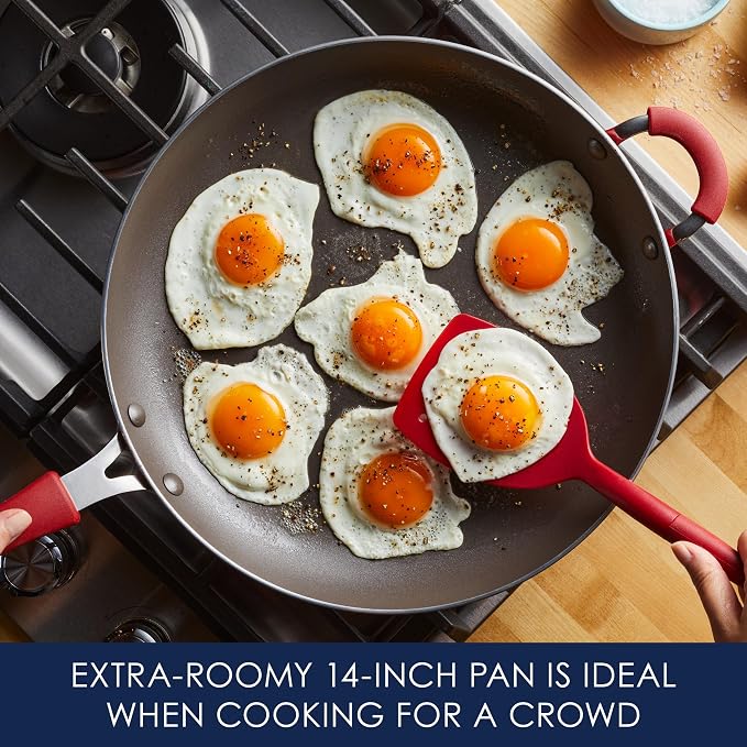 Rachael Ray Cook + Create Nonstick Frying Pan/Skillet - Image 5