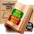 220 Pcs 9x13 Inch Parchment Paper Sheets by Baker's Signature | Parchment by BakersSignature