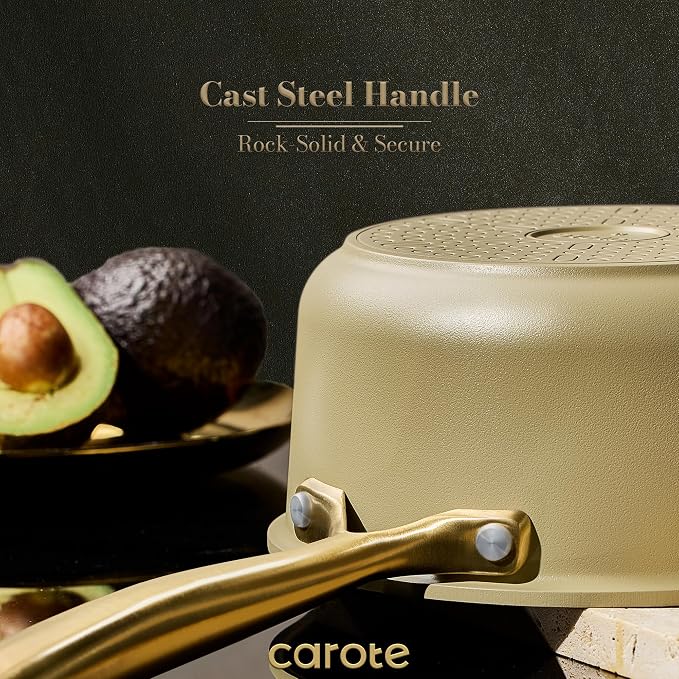 CAROTE 2Qt & 3Qt Nonstick Sauce Pan Set, Saucepan - Image 3