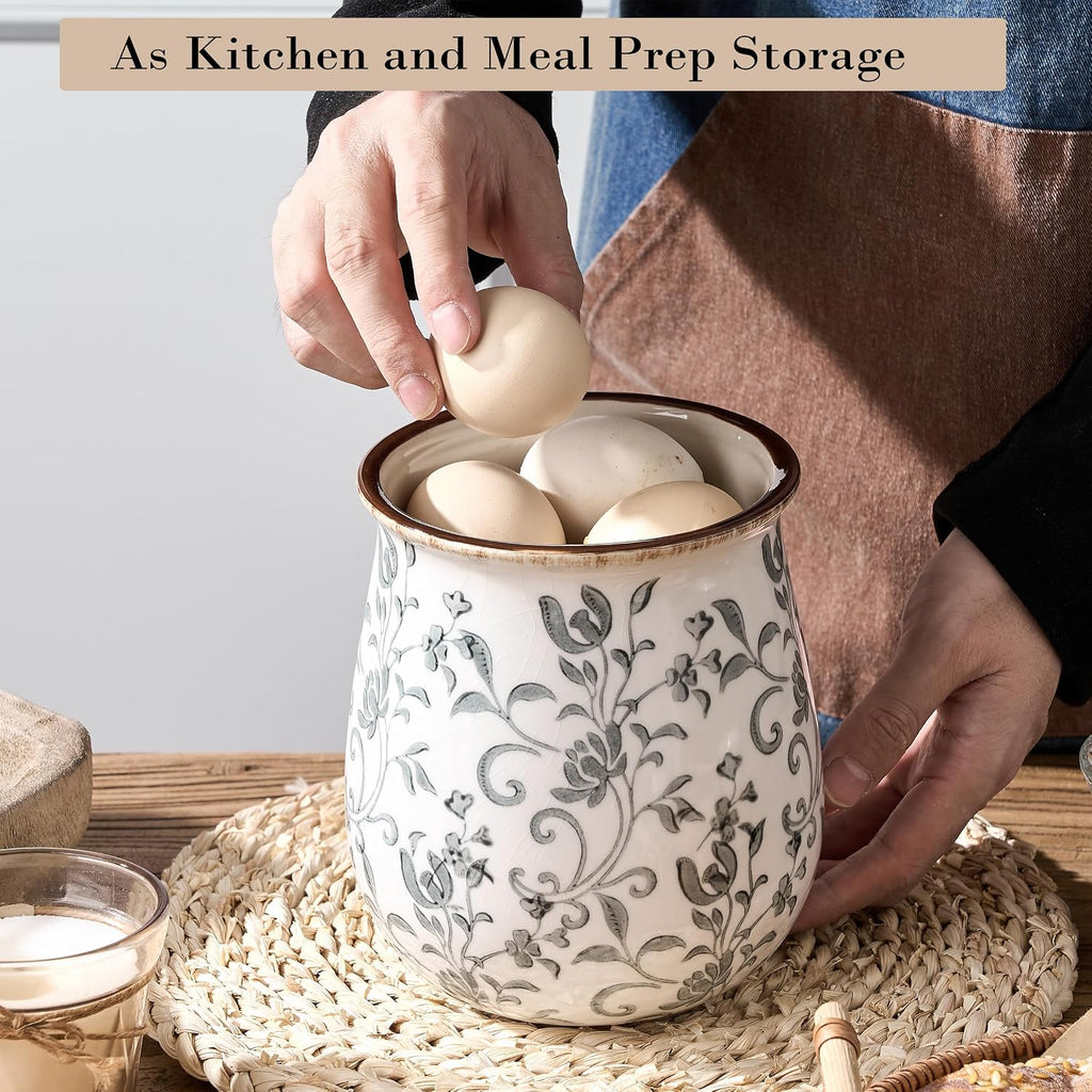 Utensil Holder for Kitchen Counter, Modern Farmhouse Cooking Utensil