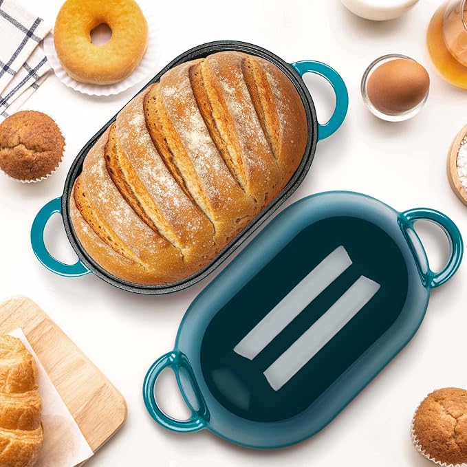 Homikit Enameled Cast Iron Dutch Oven - Image 9