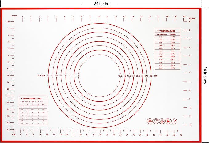 Yansumi silicone pastry non stick baking mat - Image 2
