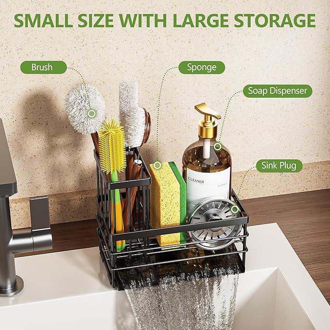 Cisily Sink Caddy Sponge Holder - Image 5