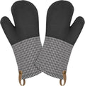Cuisinart Heritage Kitchen Oven Mitts – Heat-Resistant Kitchen Mitts by BestBrands