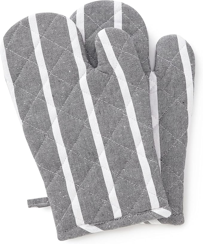 Encasa XO Long 12"x7" Oven Microwave Hand Gloves Mitts - Image 2