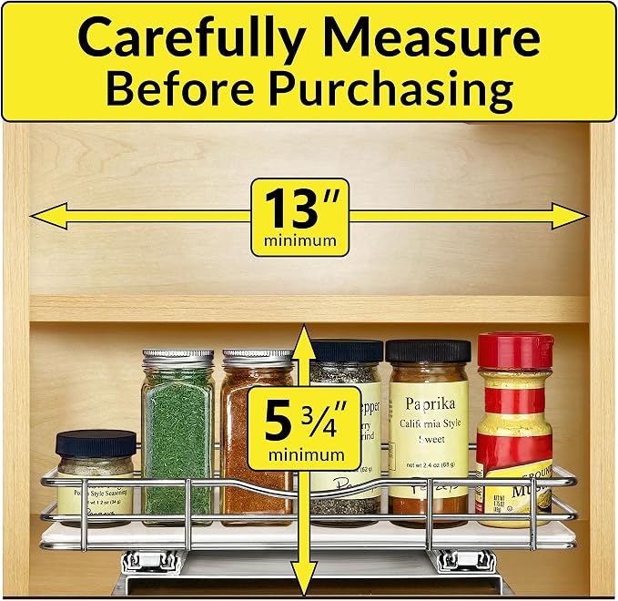 LYNK PROFESSIONAL® Pull Out Spice Organization - Image 4