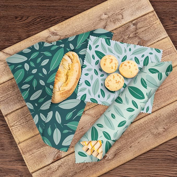 Akeeko Reusable Beeswax Food Wraps - Image 4