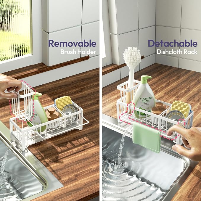 SWTYMIKI Sponge Holder for Kitchen Sink - Image 3