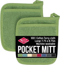 RITZ Terry Pocket Mitt & Hot Pad: Unparalleled Heat Resistant, Durable 100% by Ritz+Foodservice