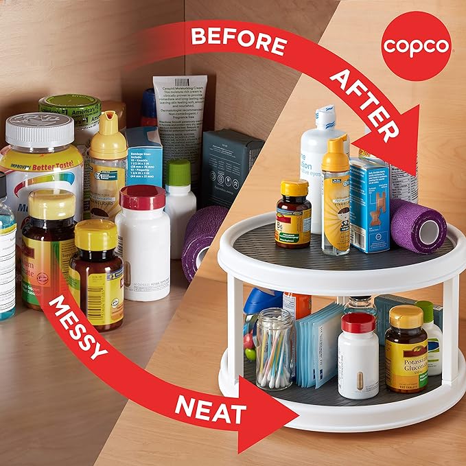 Copco Non-Skid Turntable, Durable & Easy Clean - Image 6