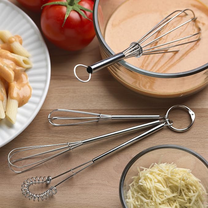 Fox Run Mini Whisks, Chrome Plated - Image 3