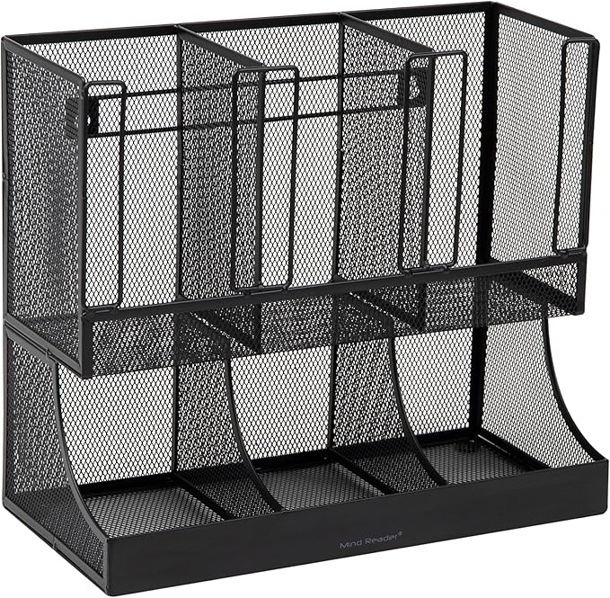 Mind Reader Multipurpose Countertop Organizer, Office Breakrooms, Cup and - Image 5