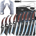 XYJ Professional Kitchen Knife Set by XYJ