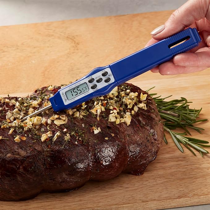 Taylor 9877FDA Compact Waterproof Digital Food Thermometer, 2.81 Inch Stem - Image 3