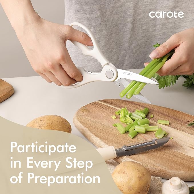 CAROTE 22pcs Silicone Cooking Utensils Set, 446°F Heat Resistant Kitchen - Image 6