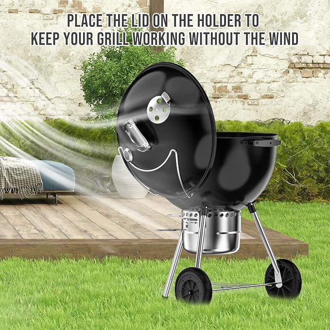 Charkettle Grill Lid Holder Compatible - Image 4
