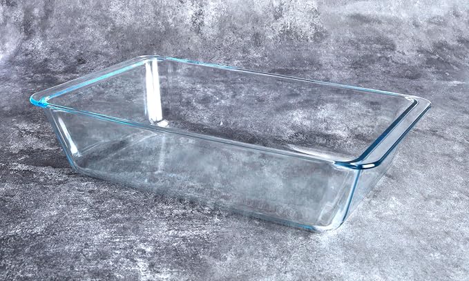 Deep Clear Glass Baking Dish, Rectangular Tempered Glass Baking Pan, The - Image 5