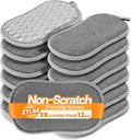 Multi-Purpose Scrub Kitchen Sponges – 12 Pack Dish Sponge, Dual-Sided by Unknown
