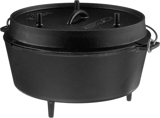 Camp Chef DO-12 Pre Seasoned Cast Iron Dutch Oven - Image 4