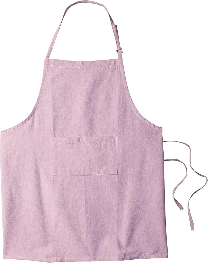 DII 100% Cotton Solid Chambray Kitchen Set, Chef Apron, 1 Piece - Image 2