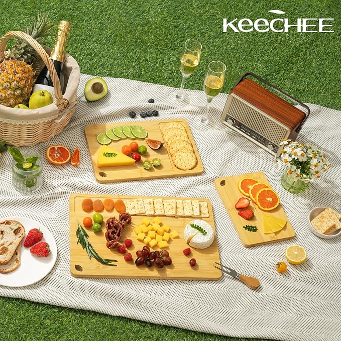 Keechee Wood Cutting Board for Kitchen - Image 8