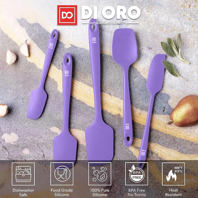 DI ORO Silicone Spatula Set - Image 3