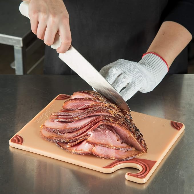 San Jamar Saf-T-Grip Plastic Cutting Board - Image 5