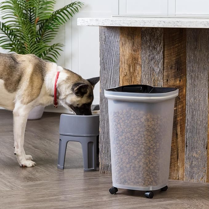 IRIS USA Pet Food Storage Container 25 lbs, Premium 60% Improved Airtight Seal - Image 10