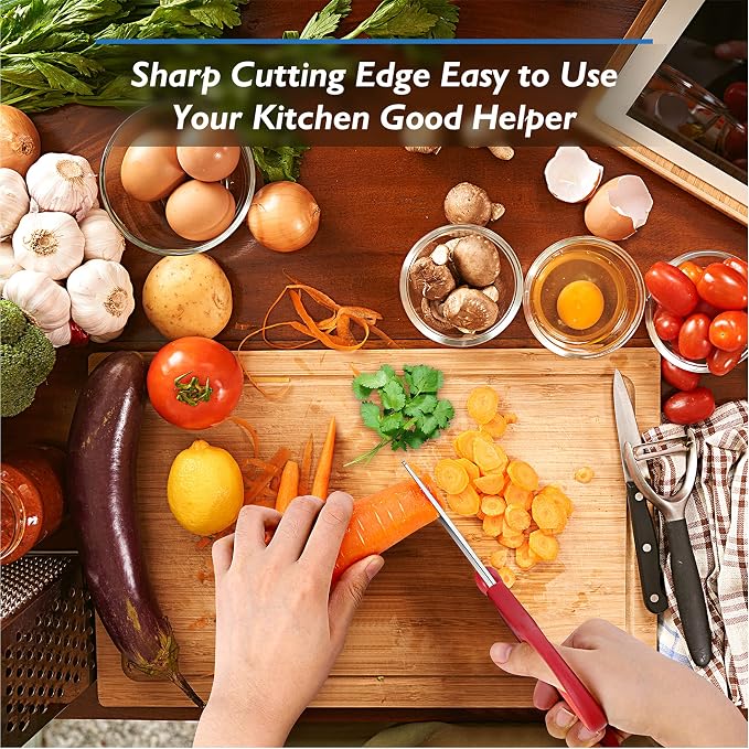 Kitchen Shears - Heavy Duty Cooking Scissors, Dishwasher Safe, Stainless Steel - Image 6