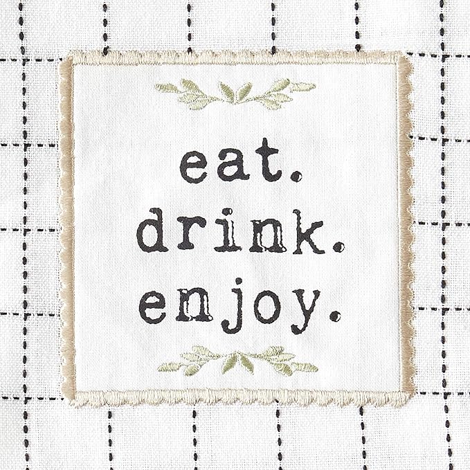 DII Home Sweet Farmhouse Kitchen Collection, Dishtowel Set - Image 6