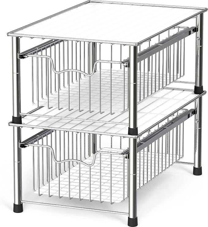 Simple Houseware Stackable Basket Drawer - Image 5
