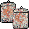 Rustic Vintage Boho Pot Holders by HUGANE