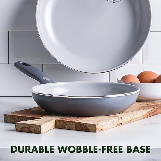 GreenPan Dover Healthy Ceramic Nonstick, Dishwasher Safe, Comfort Grip Handle - Image 6