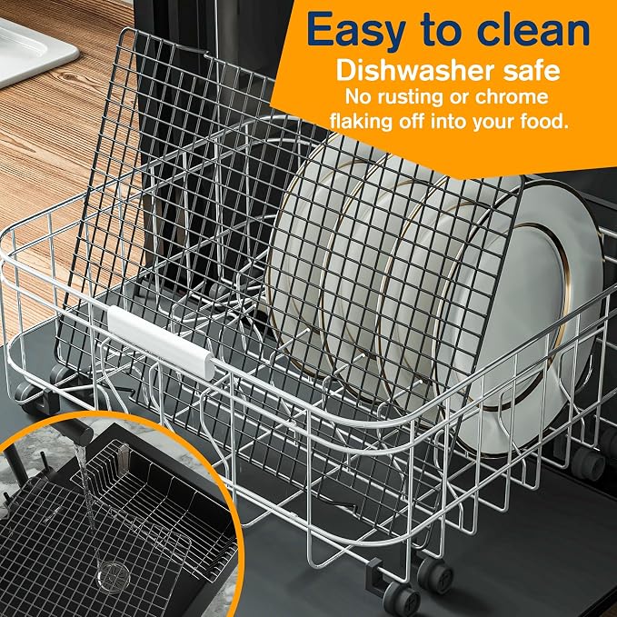 2PCS Cooling Racks for Cooking and Baking -11.65''x16.85''Heavy Duty Stainless - Image 5