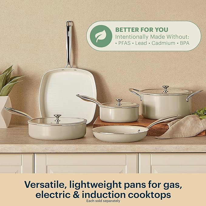 Pyrex 7.7-Inch Saucepan Ceramic Cookware - Image 2
