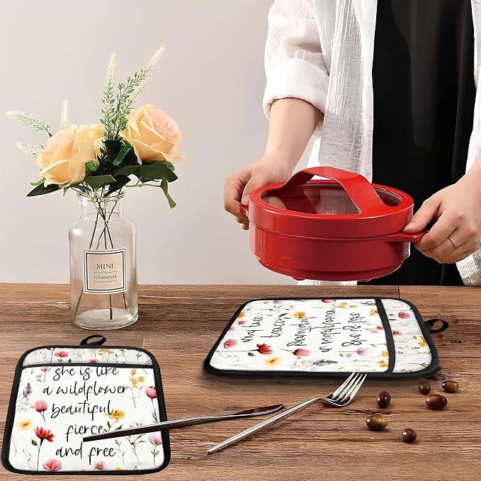 Inspirational Floral Pot Holders - Image 5