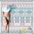 HIHOHO Beach Blanket Waterproof Sandproof Extra Large Beach Mat 79" X by HIHOHO