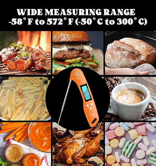 DOQAUS Digital Meat Thermometer, Instant Read Food Thermometer - Image 7