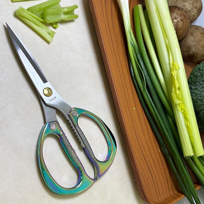 Kitchen Scissors All Purpose Heavy Duty Kitchen Shears - Image 9