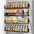 Mystozer 16.9 Inch Wide Large Capacity Magnetic Spice Rack by Mystozer