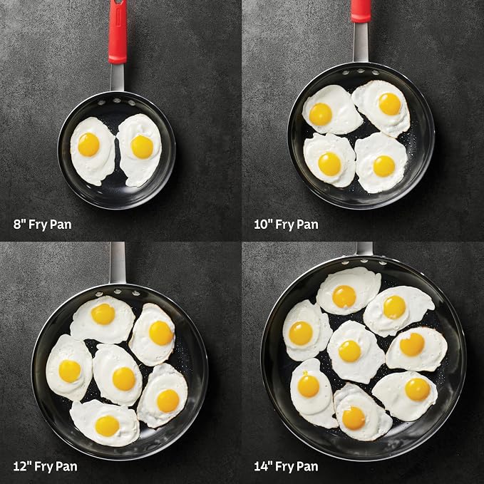Tramontina Professional 8-Inch Ceramic Non Stick Small Frying Pan, Heavy-Gauge - Image 4