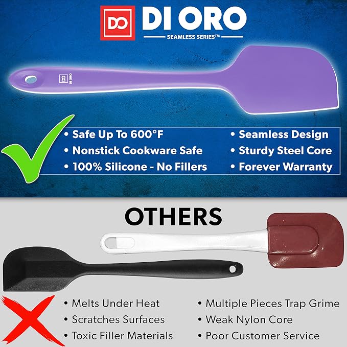 DI ORO Silicone Spatula Set - Image 2