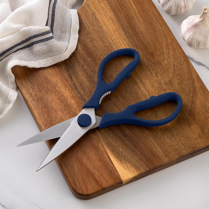Rae Dunn Kitchen Scissors- Stainless Steel Kitchen Shears, Cooking Scissors - Image 3