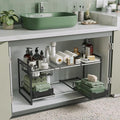 NETEL Under Sink Organizers and Storage, Kitchen Cabinet Organizer, 2 Tier by NETELOfficial
